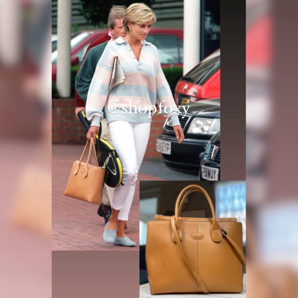 Tod’s D Leather Shoulder Bag ASO Princess Diana